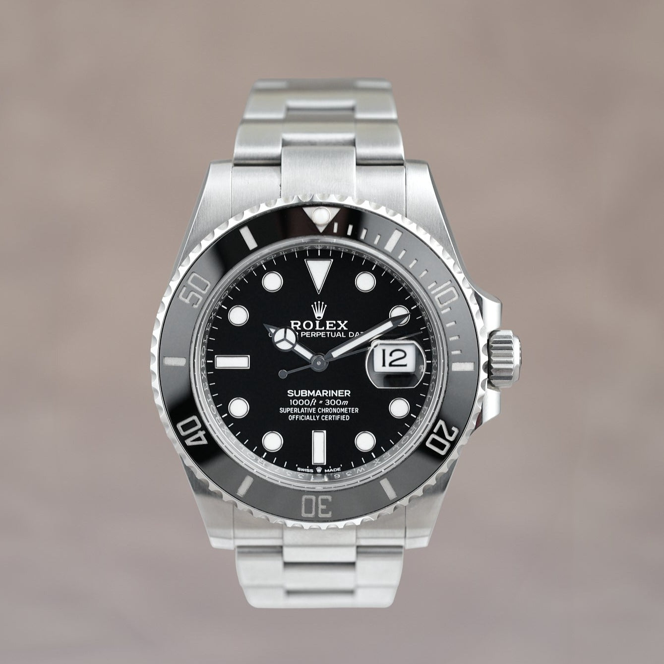 SOLD Rolex Submariner Date 40 Black 40mm 116610LN 2019