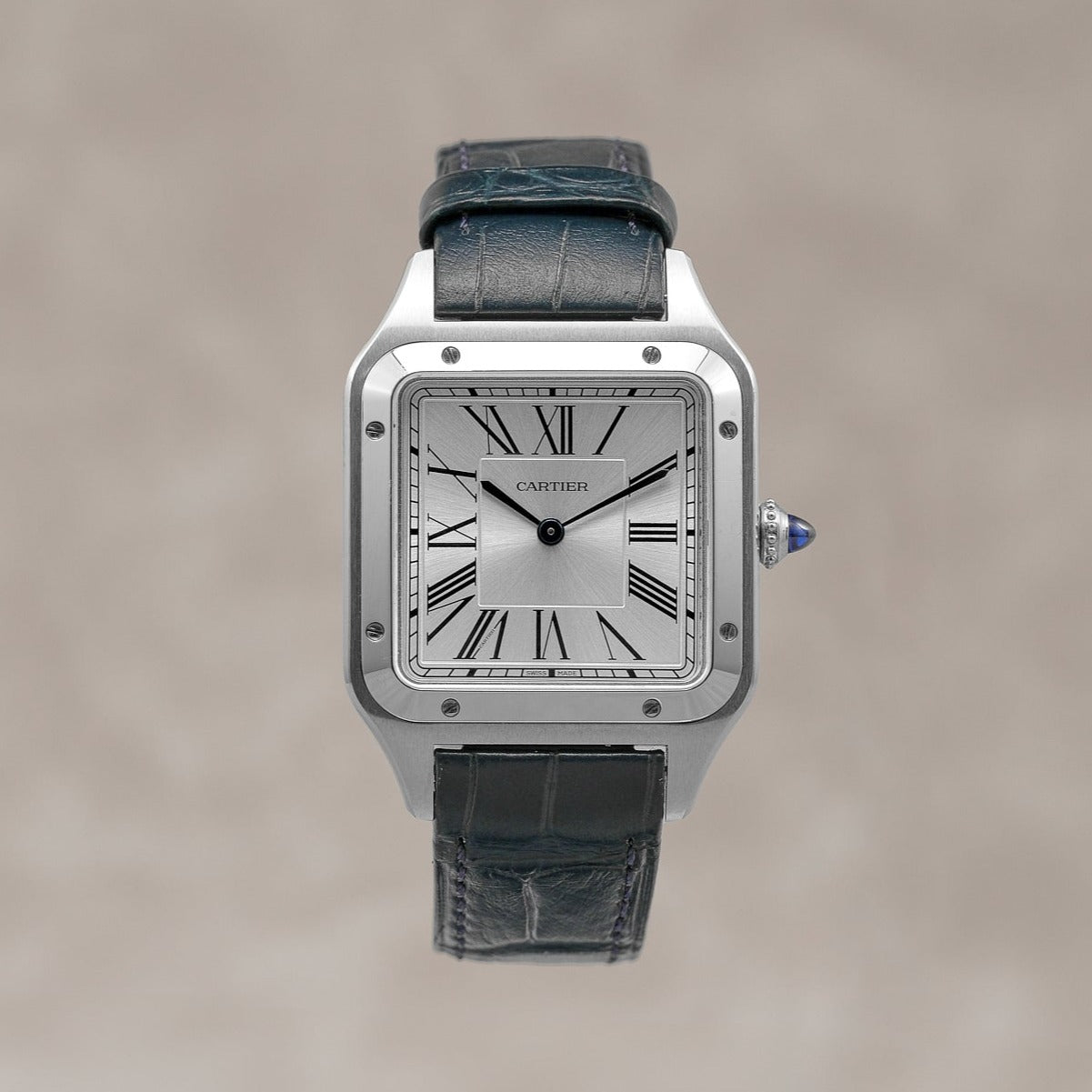 SOLD Cartier Santos Dumont Large Quartz WSSA0022