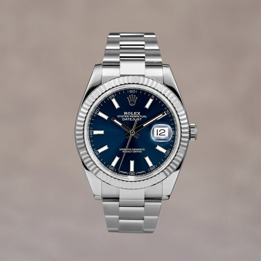 [SOLD] Rolex Datejust 41 Blue Dial  41mm 126334 2021