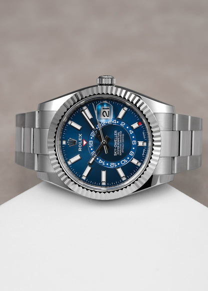 [SOLD] Rolex Skydweller Blue 42mm 326934 2019