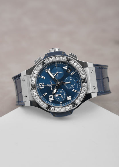 HUBLOT Big Bang Blue Diamond Bezel 41mm 341.SX.7170.LR.1204 2023