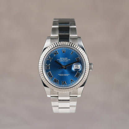 Rolex  Datejust 41 Azzuro Blue 41mm  126334 2021