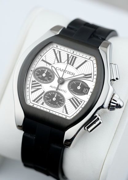 [SOLD] Cartier Roadster XL White Dial 45mm 3405 2012