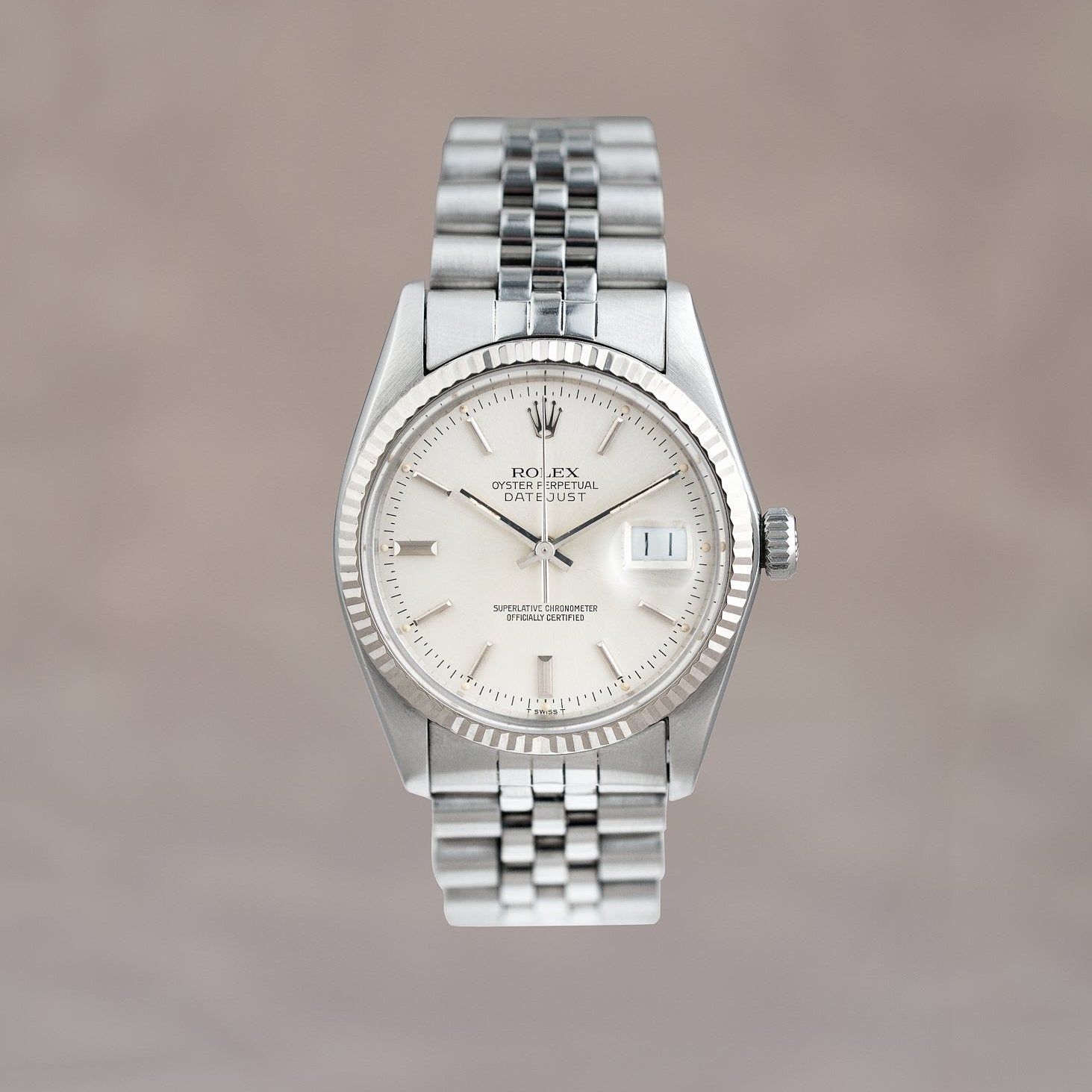 Rolex Datejust 36 Silver Dial 36mm 16014 1984