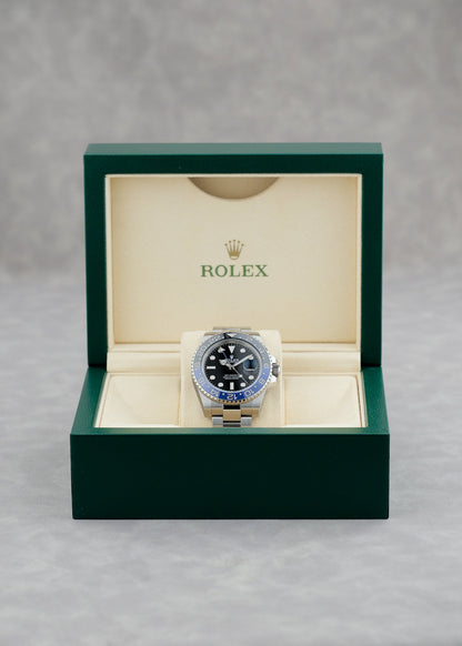 Rolex GMT Master II Batman 40mm  116710BLNR 2017