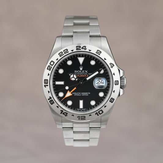 Rolex Explorer II 42 Black 42mm 216570 2015