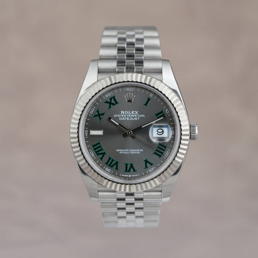 [SOLD] Rolex Datejust 41  Wimbledon Steel 41mm 126334 2022