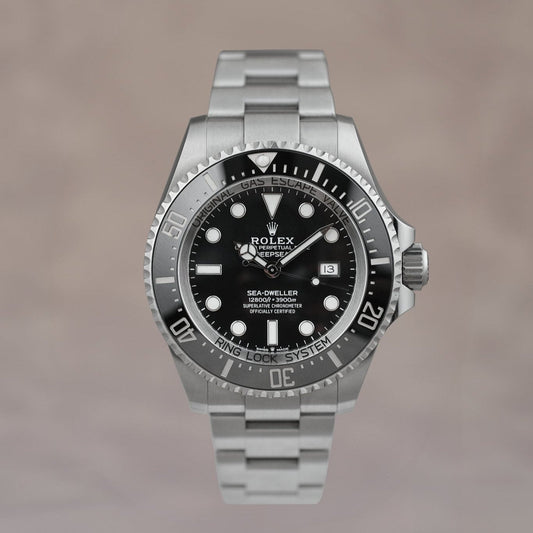 [SOLD] Rolex Sea Dweller Deep Sea Black 44mm 136660  2023