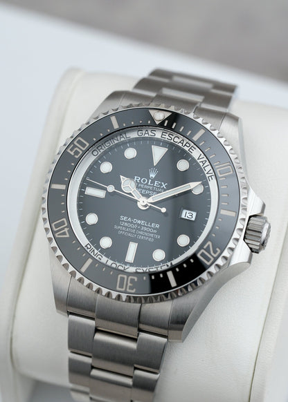 [SOLD] Rolex Sea Dweller Deep Sea Black 44mm 136660  2023