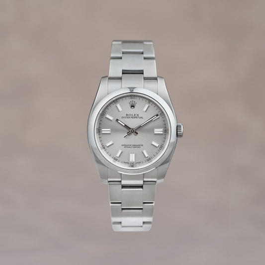 [SOLD] Rolex Oyster Perpetual 36 Rhodium 36mm 116000 2018