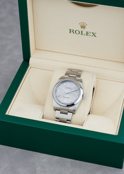 [SOLD] Rolex Oyster Perpetual 36 Rhodium 36mm 116000 2018