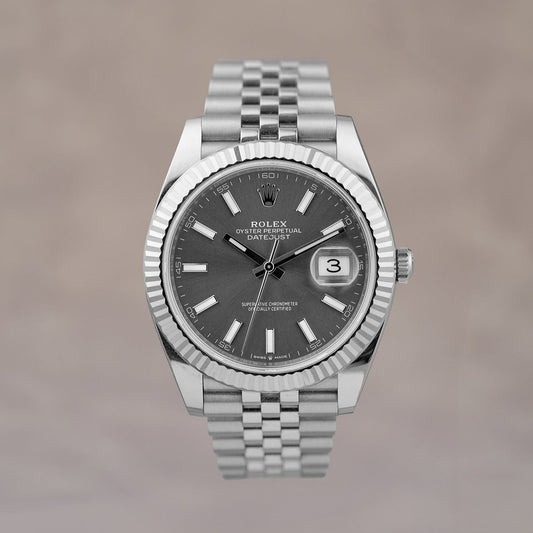 [SOLD] Rolex Datejust 41 Rhodium 41mm 126334 2021