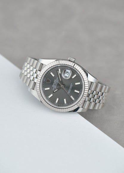 [SOLD] Rolex Datejust 41 Rhodium 41mm 126334 2021