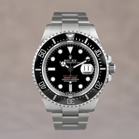 [SOLD] Rolex Seadweller 4000  Black 40mm 126600 2018