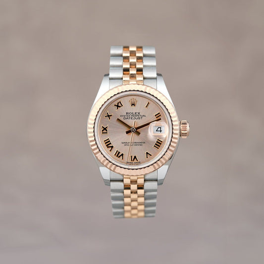 [SOLD] Datejust 28 Two Tone  Rose Gold Roman Dial 28mm 279171 2017