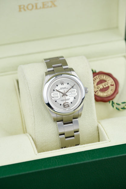 Rolex Oyster  Perpetual 369 Silver Dial 31mm 177200 2011