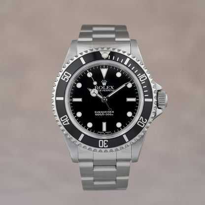 Rolex  Submariner No Date Black 40mm  14060 1998