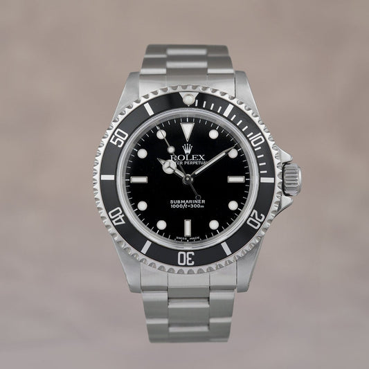 Rolex  Submariner No Date Black 40mm  14060 1998