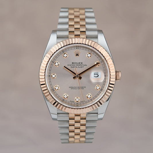 Rolex Datejust 41 Sun  Dust Diamonds 41mm 126331 2018