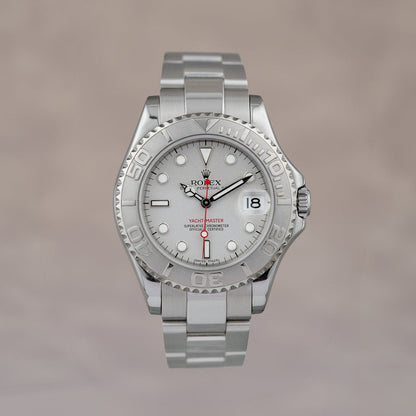 Rolex  Yachtmaster 35 Platinum 35mm 16822 2005