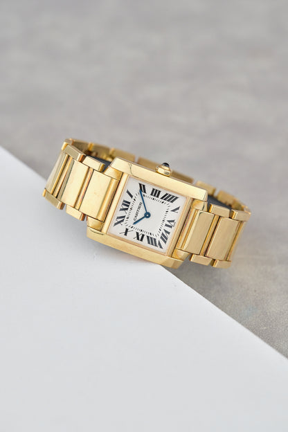 Cartier Francois Full  Yellow Gold Medium WGTA0113 Circa 2000