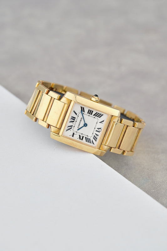 Cartier Francois Full  Yellow Gold Medium WGTA0113 Circa 2000