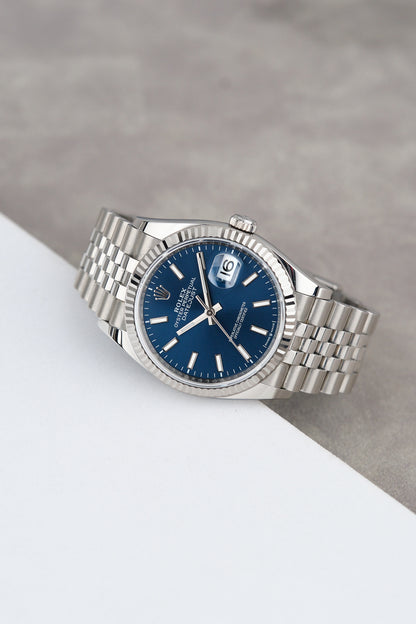 Rolex Datejust 36 Blue Stick 36mm 126234 2020