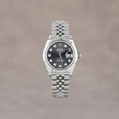 Rolex Datejust 28 Steel Rhodium Diamonds 28mm 279174 2020