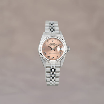 Rolex Datejust 26 Salmon Roman Dial 79174 2001