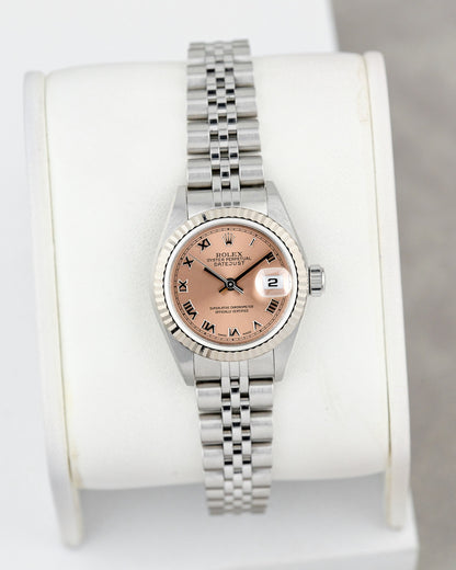 Rolex Datejust 26 Salmon Roman Dial 79174 2001