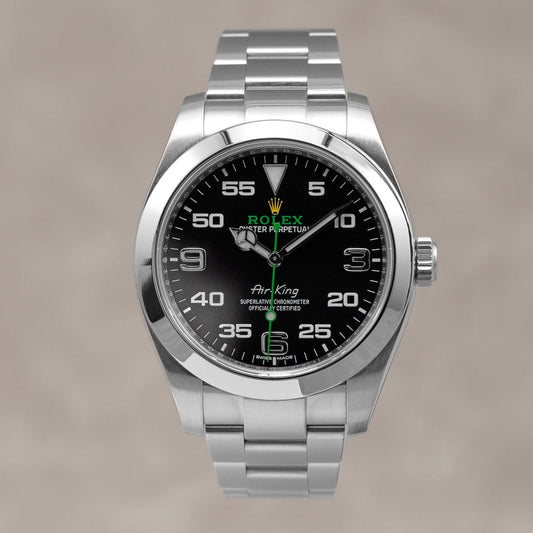 Rolex Airking 40 Black 40mm 116900 2018