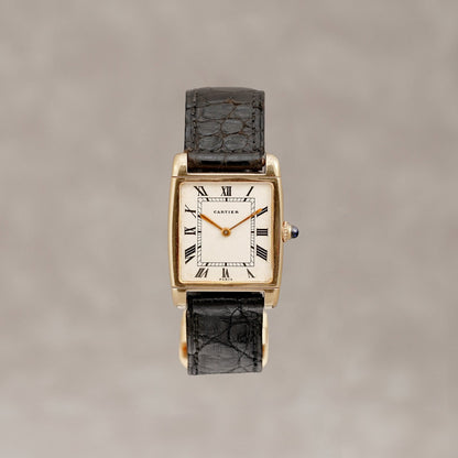 Cartier Reverso Yellow Gold Small 2582 1970s