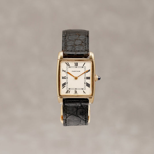 Cartier Reverso Yellow Gold Small 2582 1970s