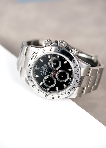 [SOLD] Rolex Daytona Steel Black 40mm 116520 2010