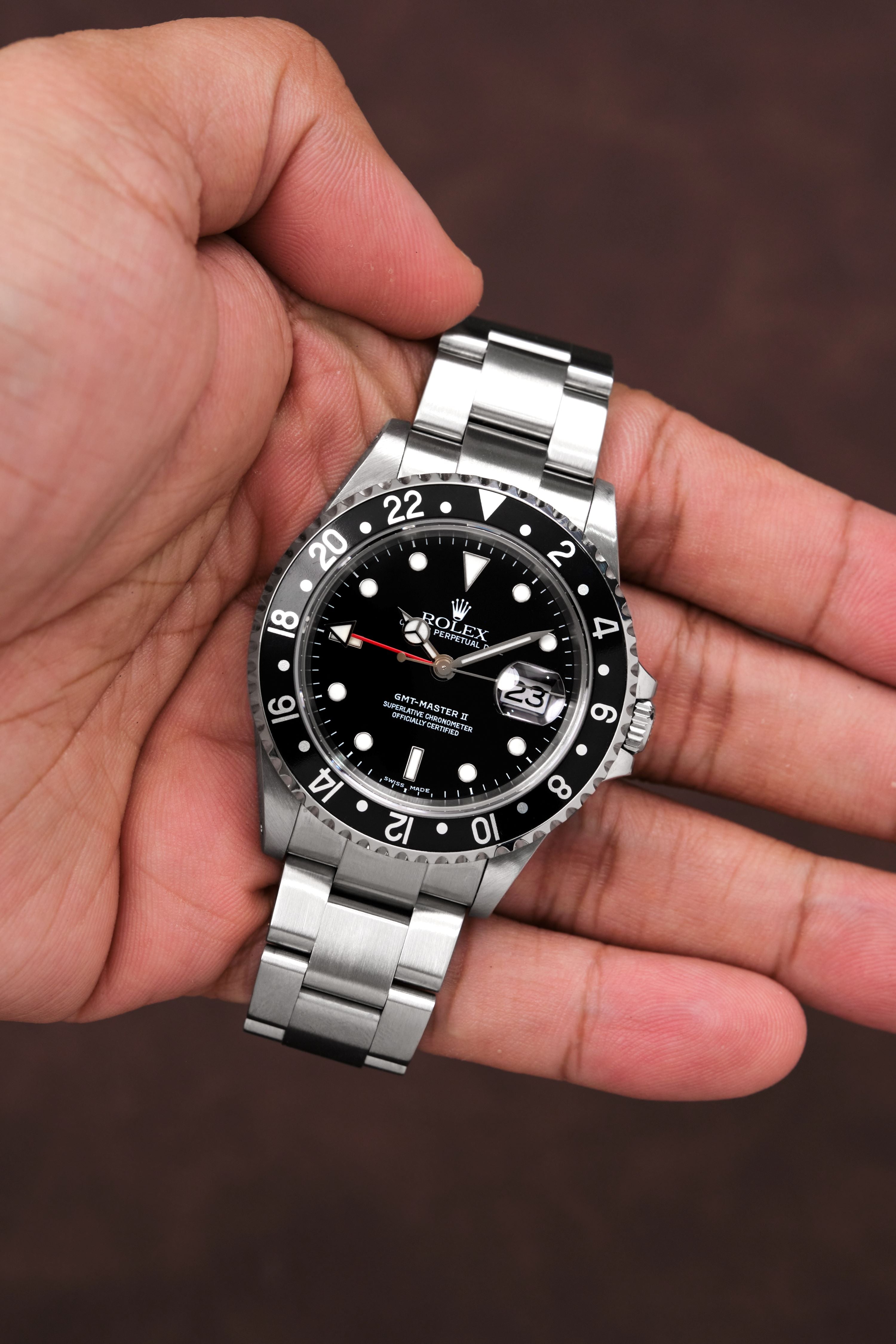 Gmt master 2 2003 best sale