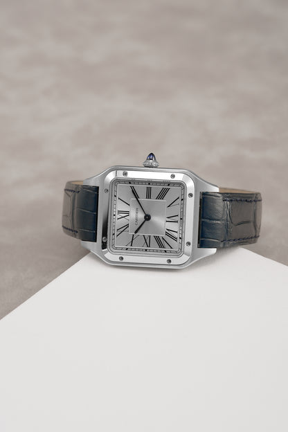 [SOLD] Cartier Santos Dumont Large Quartz WSSA0022