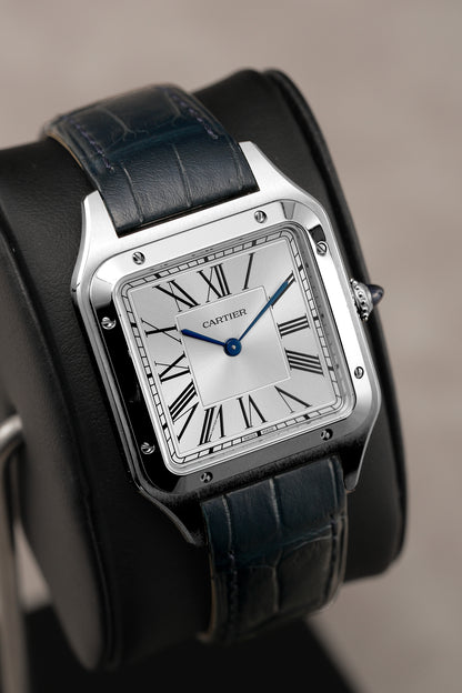 [SOLD] Cartier Santos Dumont Large Quartz WSSA0022