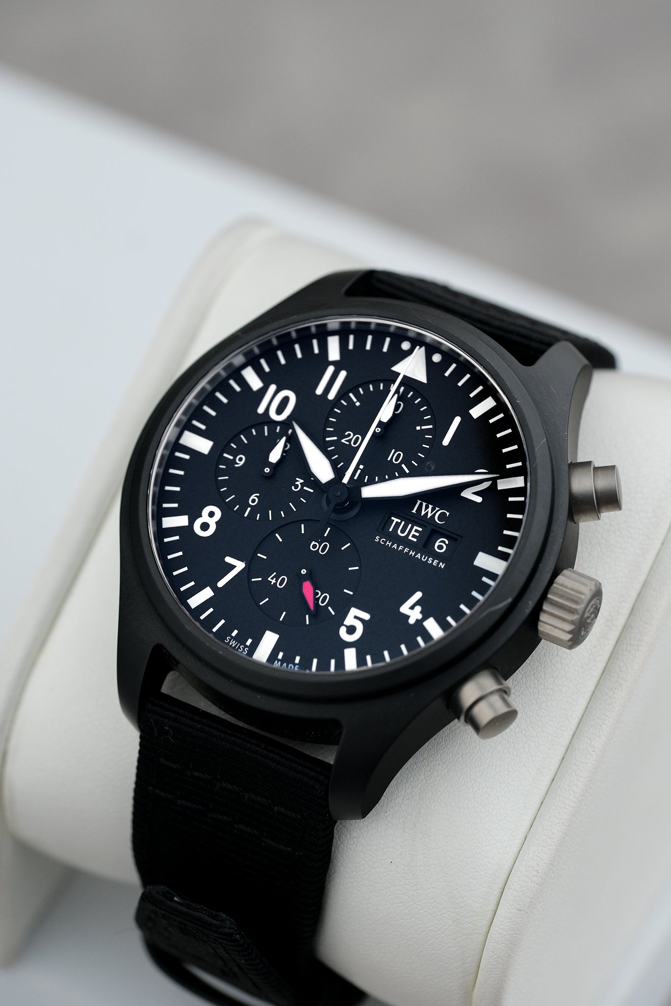 SOLD IWC Pilot Chronograph Black 42mm IW389101 2024