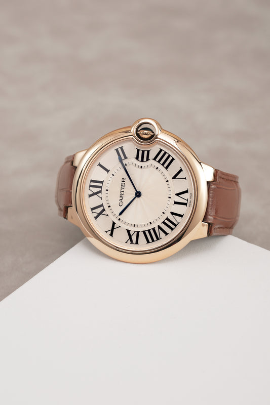 Cartier Ballon Bleu 46mm Rose Gold 3376 W6920054