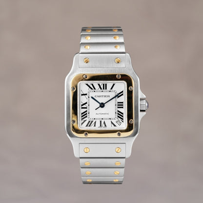 Cartier Galbee Santos Two Tone XL 45mm x 32mm 2823 2010