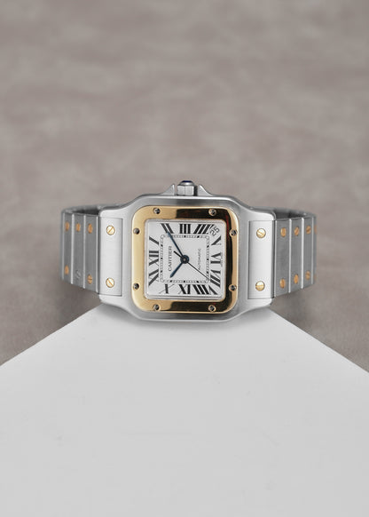 Cartier Galbee Santos Two Tone XL 45mm x 32mm 2823 2010