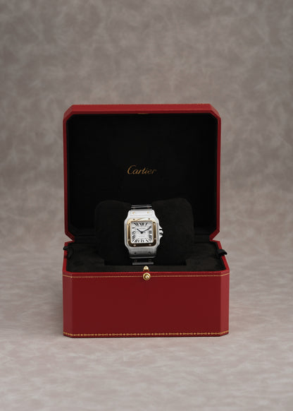 Cartier Galbee Santos Two Tone XL 45mm x 32mm 2823 2010