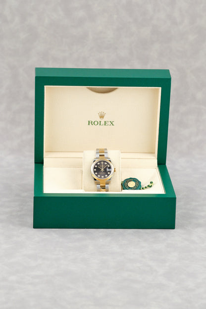 Rolex Datejust 31 Two Tone Yellow Gold Rhodium w/ Diamond 278243 2024